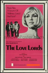 4f0866 LOVE LORDS 1sh 1972 sexy Lola Valentine in a legacy of violence, greed, and lust!