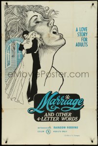 4f0885 MARRIAGE & OTHER 4-LETTER WORDS 1sh 1976 sexy images from love story for adults!