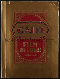 4f0286 CAID FILMBILDER cigarette card album 1933 contains 360 movie star cards on 36 pages!