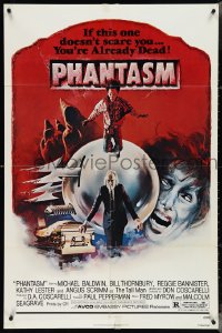 4f0933 PHANTASM 1sh 1979 if this one doesn't scare you, you're already dead, Joseph Smith art!