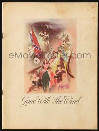 4f0384 GONE WITH THE WIND souvenir program book 1939 Margaret Mitchell's story of the Old South!