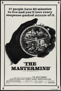 4f0989 TAKING OF PELHAM ONE TWO THREE 1sh R1975 different ad campaign as The Mastermind, ultra rare!