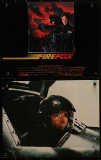 4f0299 FIREFOX 8 color 11x14 stills 1982 cool images of pilot Clint Eastwood, the command center!