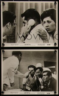 4f1115 HIGH & LOW 12 8x10 stills 1964 Akira Kurosawa's Tengoku to Jigoku, Toshiro Mifune!