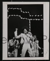 4f1155 JACKSON 5 6 8x10 publicity stills 1970s Jackie, Tito, Jermaine, Marlon and Michael performing!