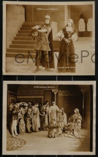 4f1610 LOVE'S CONQUEST 3 8x10 LCs 1918 Lina Cavalieri in Victorien Sardou's famous drama Gismonda!