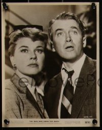 4f1200 MAN WHO KNEW TOO MUCH 3 8x10 stills 1956 great images of Doris Day + James Stewart in one!