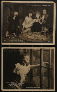 4f1611 SWEET KITTY BELLAIRS 3 8x10 LCs 1916 the romances of free-spirited Mae Murray, ultra rare!