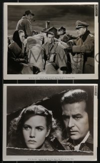 4f1127 TILL WE MEET AGAIN 9 8x10 stills 1944 soldier Ray Milland & nun Barbara Britton, WWII!