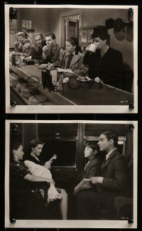 4f1128 WATCH ON THE RHINE 9 8x10 stills 1943 Paul Lukas, Dashiell Hammett & Lillian Hellman!