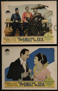 4f0647 EAGLE OF THE SEA 4 LCs 1926 great images of suave Ricardo Cortez & his pirates!