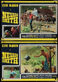 4g0612 NEVADA SMITH 7 Italian 19x26 pbustas R1970s Steve McQueen never forgot how to hate!