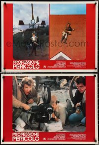 4g0609 STUNT MAN 8 Italian 19x27 pbustas 1981 Peter O'Toole, sexy Barbara Hershey!