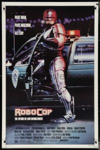 4g1010 ROBOCOP 1sh 1988 Paul Verhoeven, full-length cyborg policeman Peter Weller by Mike Bryan!