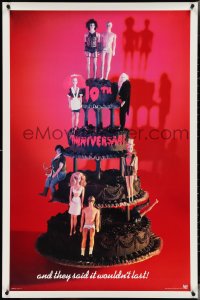 4g1014 ROCKY HORROR PICTURE SHOW 1sh R1985 10th anniversary, Barbie Dolls on cake, recalled!