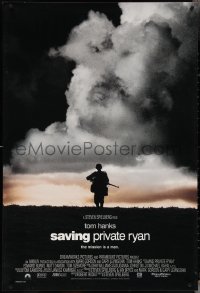 4g1023 SAVING PRIVATE RYAN 1sh 1998 Spielberg, cast image of Tom Hanks, Tom Sizemore, Damon & Burns!