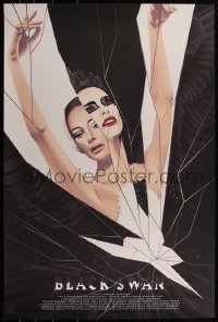 4g0263 BLACK SWAN #192/225 24x36 art print 2018 Mondo, Jack Hughes art of Portman, first edition!