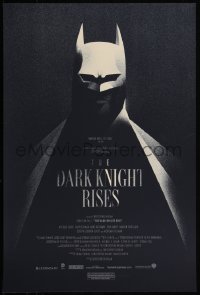 4g0351 DARK KNIGHT RISES #4427/9350 16x24 art print 2012 art by Olly Moss, Mondo Timed Release ed.!