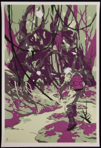 4g0353 EMPIRE STRIKES BACK #159/350 17x25 art print 2010 Mondo, Hanuka, Father: Encounter on Dagobah!