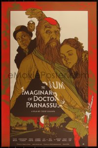 4g0289 IMAGINARIUM OF DOCTOR PARNASSUS #76/150 24x36 art print 2010 Mondo, art by Martin Ansin!