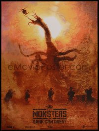 4g0375 MONSTERS: DARK CONTINENT #46/240 18x24 art print 2015 art by Paul Shipper!