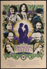 4g0306 PRINCESS BRIDE signed #19/87 24x36 art print 2012 by James Rheem Davis, regular edition!