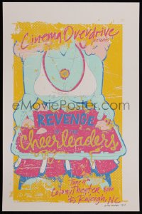 4g0383 REVENGE OF THE CHEERLEADERS signed #2/50 13x19 art print 2010 by Shipley, Colony Theater!