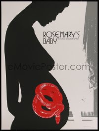 4g0384 ROSEMARY'S BABY signed #27/69 18x24 art print 2015 by artist Jay Shaw, creepy!