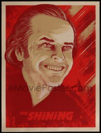 4g0388 SHINING signed #11/45 18x24 art print 2014 by Matthew Johnson, art of maniacal Nicholson!