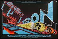 4g0313 TRON signed 24x36 art print 2008 by Brad Klausen, Mondo, Alamo, colorful!