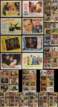 4h0581 LOT OF 102 1950S LOBBY CARDS 1950s great images from several different movies!