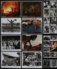 4h0828 LOT OF 26 HORROR/SCI-FI/FANTASY COLOR & B/W 8X10 STILLS 1970s great movie scenes!