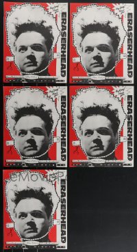 4h0217 LOT OF 5 ERASERHEAD R80S PROMO MASKS R1980s wear them with your friends during the movie!