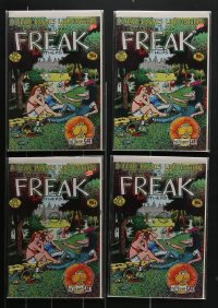 4h0246 LOT OF 4 FABULOUS FURRY FREAK BROTHERS #3 COMIC BOOKS 1973 great art by Gilbert Shelton!