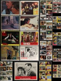 4h0577 LOT OF 105 1960S-80S LOBBY CARDS 1960s-1980s incomplete sets from a variety of movies!