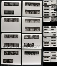 4h0902 LOT OF 40 FOOTLIGHT SERENADE CONTACT SHEETS 1942 each with multiple images from the movie!