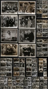 4h0767 LOT OF 136 8X10 STILLS 1940s-1960s scenes & portraits from a variety of different movies!