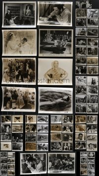 4h0788 LOT OF 90 8X10 STILLS 1930s-1970s scenes & portraits from a variety of different movies!