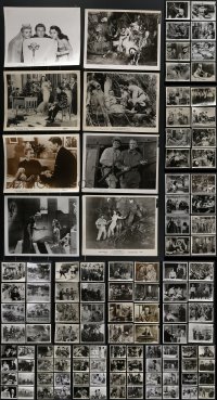 4h0774 LOT OF 124 8X10 STILLS 1940s-1960s great scenes from a variety of different movies!