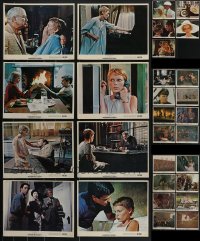 4h0823 LOT OF 29 MINI LOBBY CARDS & COLOR 8X10 STILLS 1960s great scenes from a variety of movies!