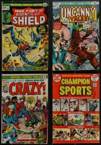 4h0247 LOT OF 4 #1 COMIC BOOKS IN MUCH LESSER CONDITION 1970s Nick Fury & His Agents of SHIELD!