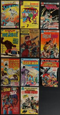 4h0232 LOT OF 11 COMIC BOOKS 1960s-1970s Superman, Harlem Globetrotters, Star Trek & more!