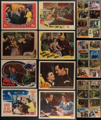 4h0662 LOT OF 34 1930S-40S LOBBY CARDS 1930s-1940s great scenes from a variety of different movies!