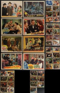 4h0636 LOT OF 47 1930S-40S LOBBY CARDS 1930s-1940s great scenes from a variety of different movies!