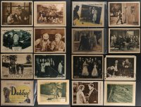 4h0713 LOT OF 16 SILENT MOVIE LOBBY CARDS 1910s-1920s great scenes from several different movies!