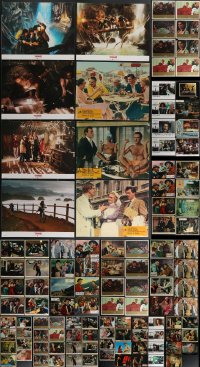 4h0561 LOT OF 119 ENGLISH & ITALIAN LOBBY CARDS 1960s-1980s incomplete sets from several movies!