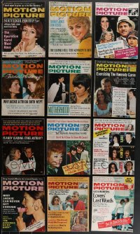 4h0274 LOT OF 12 1970-74 MOTION PICTURE MOVIE MAGAZINES 1970-1974 filled with great images & info!