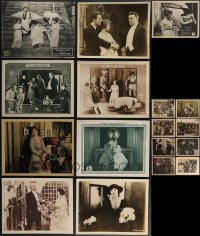 4h0706 LOT OF 17 SILENT MOVIE LOBBY CARDS 1920s great scenes from a variety of different movies!