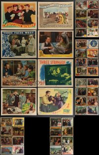 4h0622 LOT OF 56 1930S-40S LOBBY CARDS 1930s-1940s great scenes from a variety of different movies!