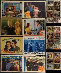 4h0671 LOT OF 30 1930S-40S LOBBY CARDS 1930s-1940s great scenes from a variety of movies!